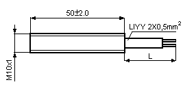 łącznik10mm - wymiary