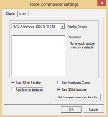 FC - pusta NVIDIA 8800 GTS 512